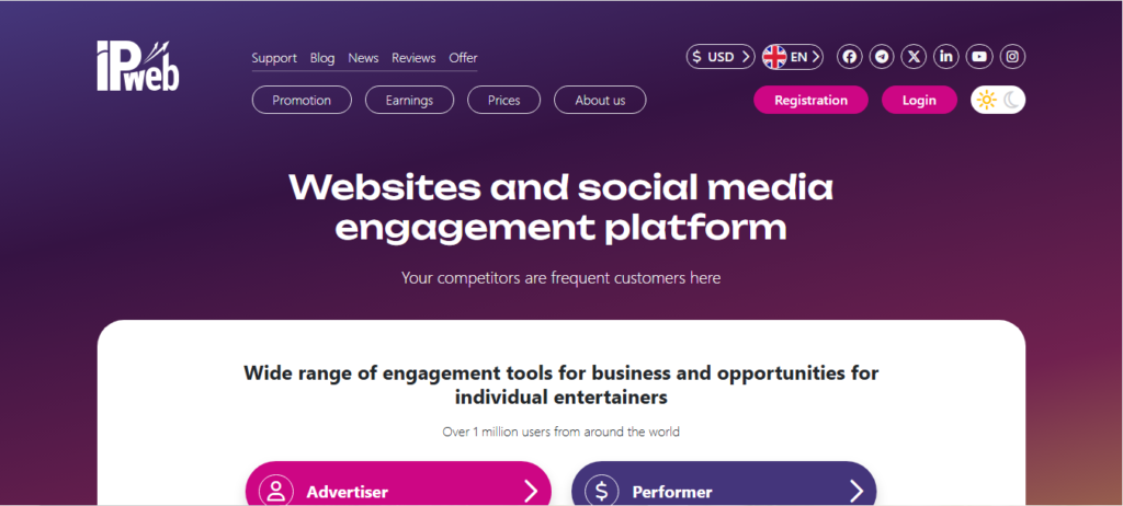 ipweb online earning